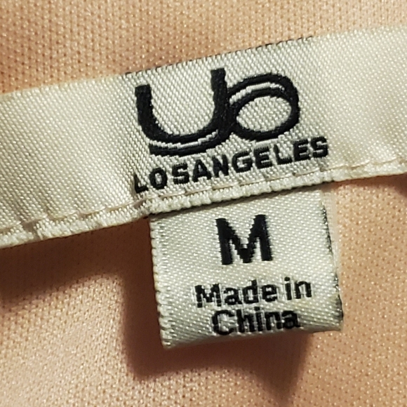 YA LOS ANGELES PINK DRESS SIZE MEDIUM - Picture 7 of 7